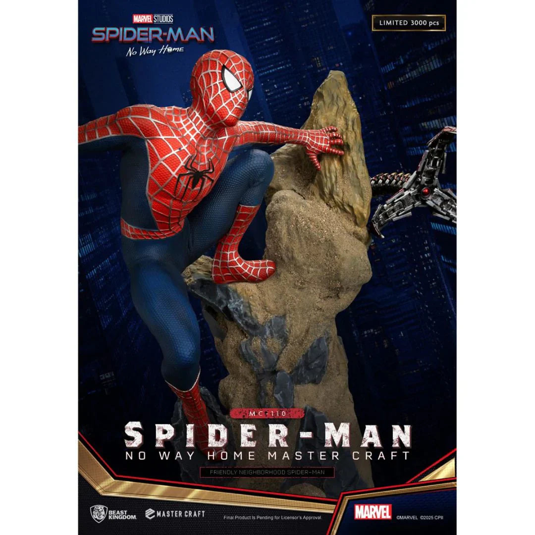 Spider-Man: No Way Home Freundliche Nachbarschaft Spider-Man MC-110 Master Craft Statue