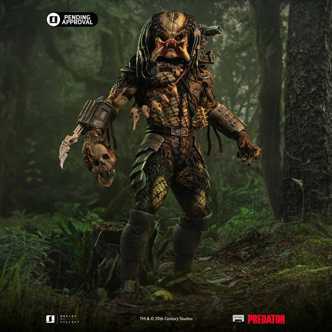 Predator Jungle Hunter Predator Kunststatue von Iron Studios