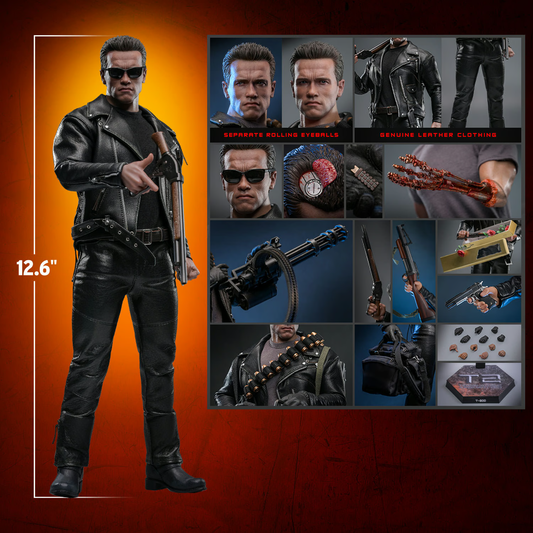 T-800 (2.0) Sixth Scale Figure von Hot Toys