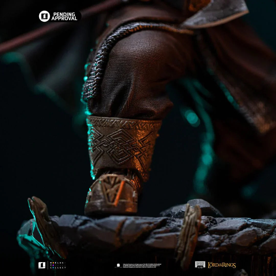Die Herr der Ringe Gimli Unleashed Kunststatue von Iron Studios