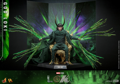 GOTT LOKI Sixth Scale Figur von Hot Toys