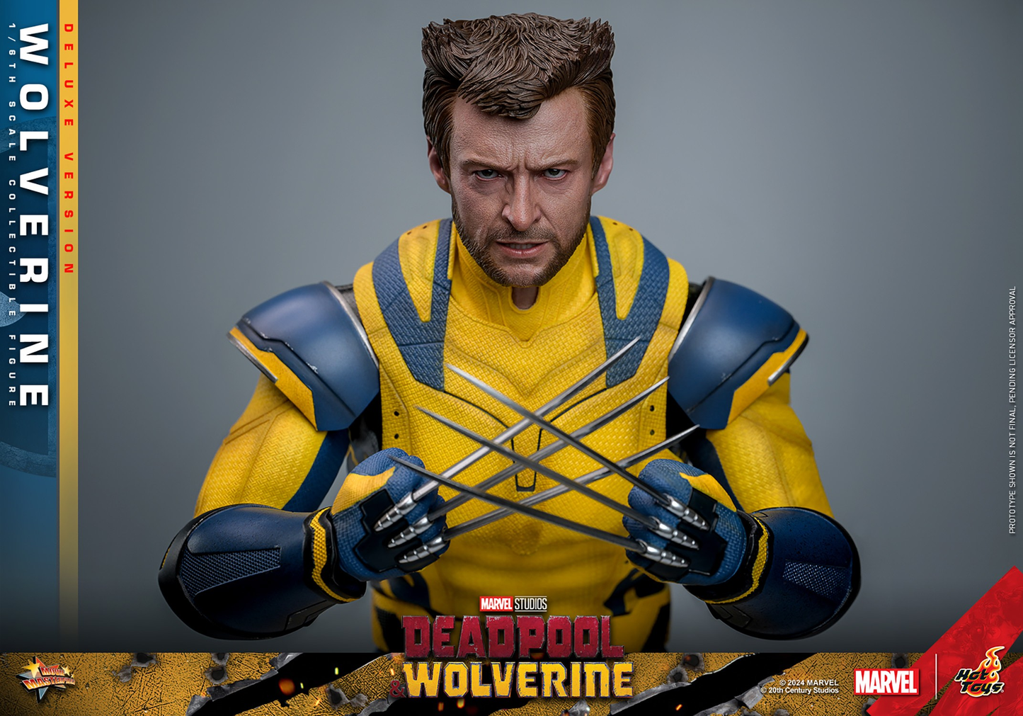 WOLVERINE (DELUXE VERSION) Sechster Maßstab Figur von Hot Toys