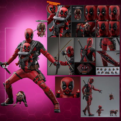 DEADPOOL Sechster Maßstab Figur von Hot Toys