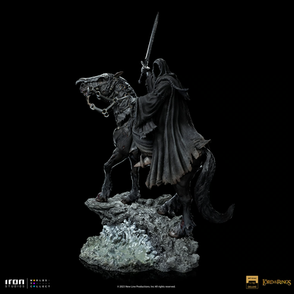 Nazgûl auf Pferd Deluxe Die Herr der Ringe Kunst-Skala Statue