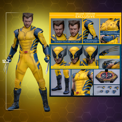 WOLVERINE (DELUXE VERSION) Sechster Maßstab Figur von Hot Toys