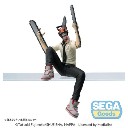 Chainsaw Man Denji als Chainsaw Man Premium Sitzstatue