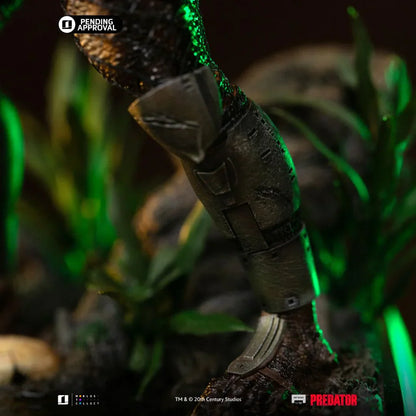 Predator Jungle Hunter Predator Kunststatue von Iron Studios