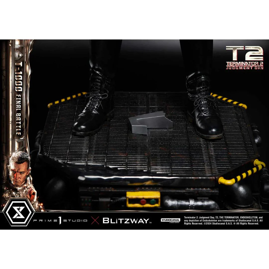 Terminator 2: Tag der Abrechnung T-1000 Final Battle DX Bonus Version Statue von Prime1 Studios