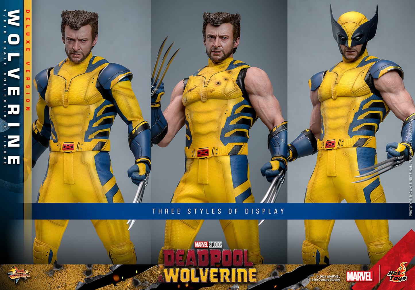WOLVERINE (DELUXE VERSION) Sechster Maßstab Figur von Hot Toys