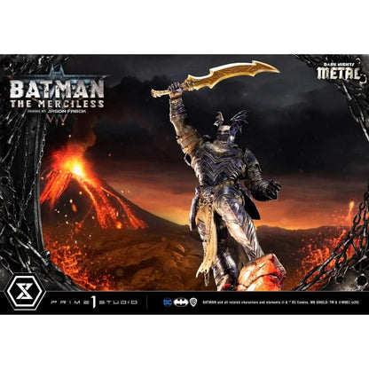 Die gnadenlosen Dunklen Ritter Metallstatue von Prime 1 Studio