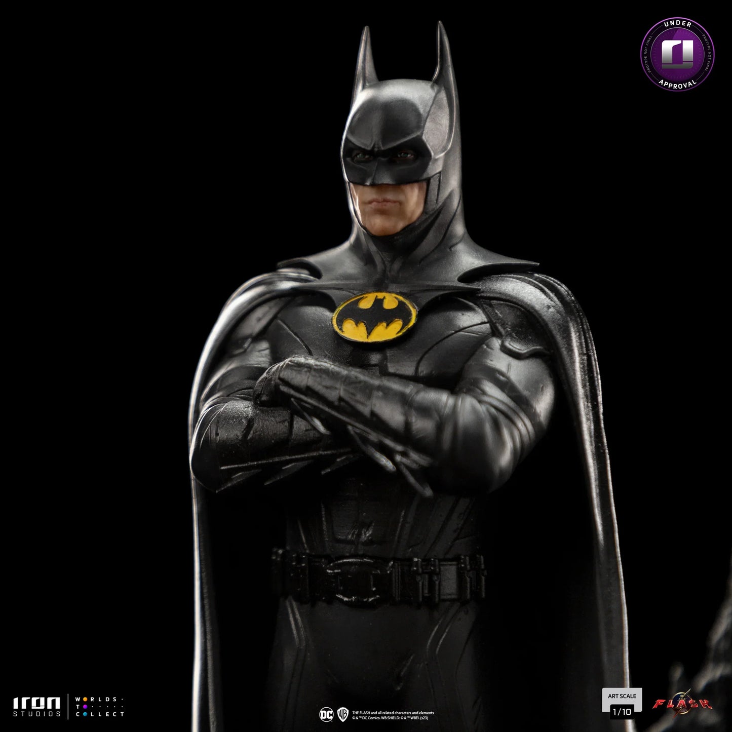 Die Flash Batman Deluxe Statue im Maßstab 1:10