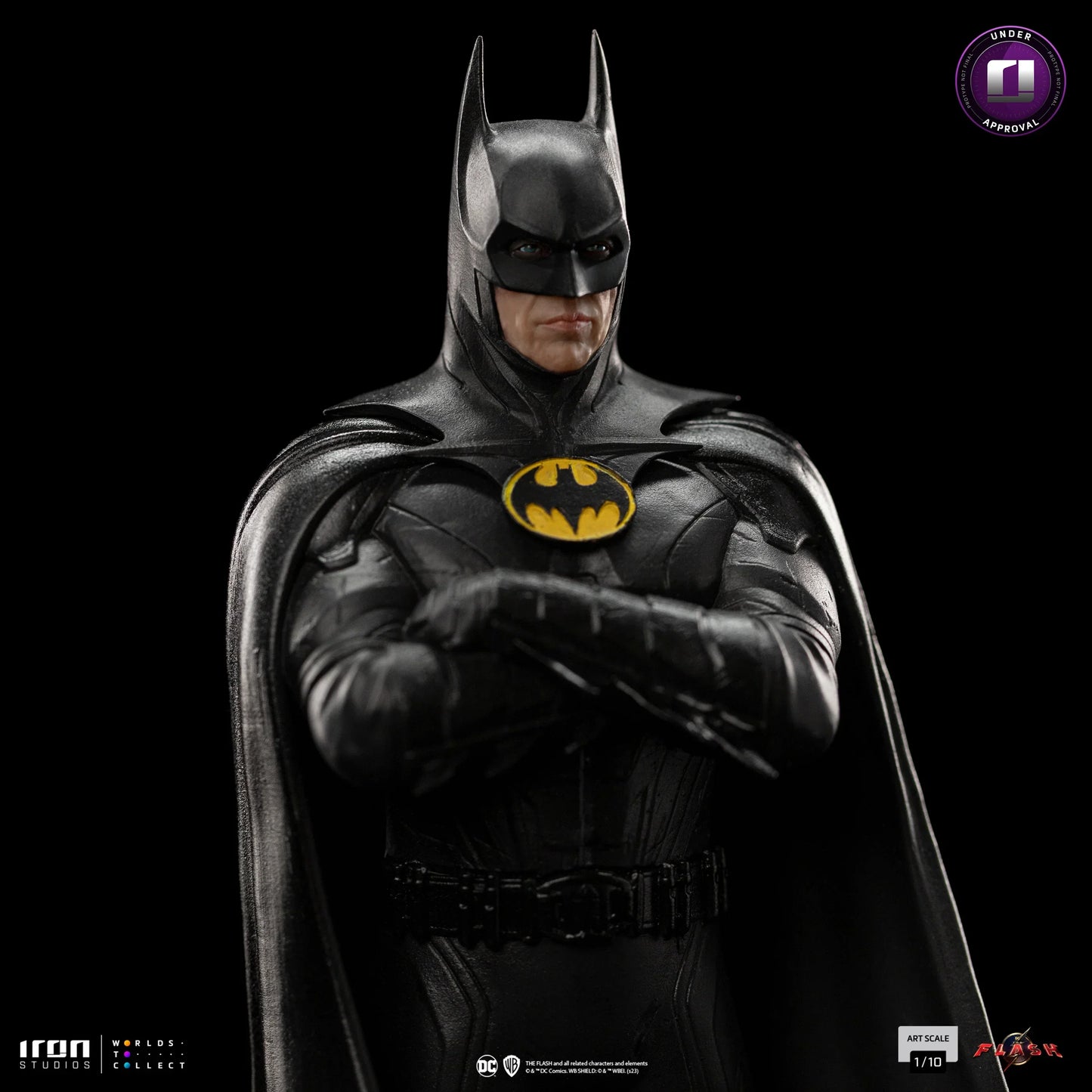 Die Flash Batman Deluxe Statue im Maßstab 1:10