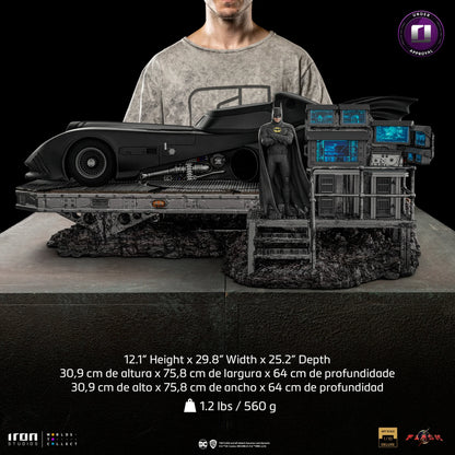 Die Flash-Film Batmobile Deluxe Art Scale Limited Edition 1:10 Statue