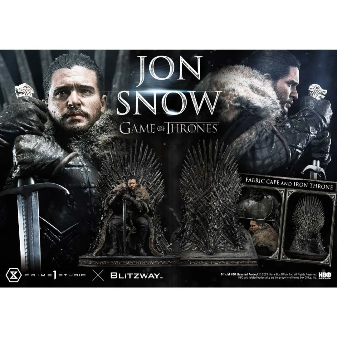 Game Of Thrones Jon Snow 1/4 Maßstab Figur von Prime1 Studios