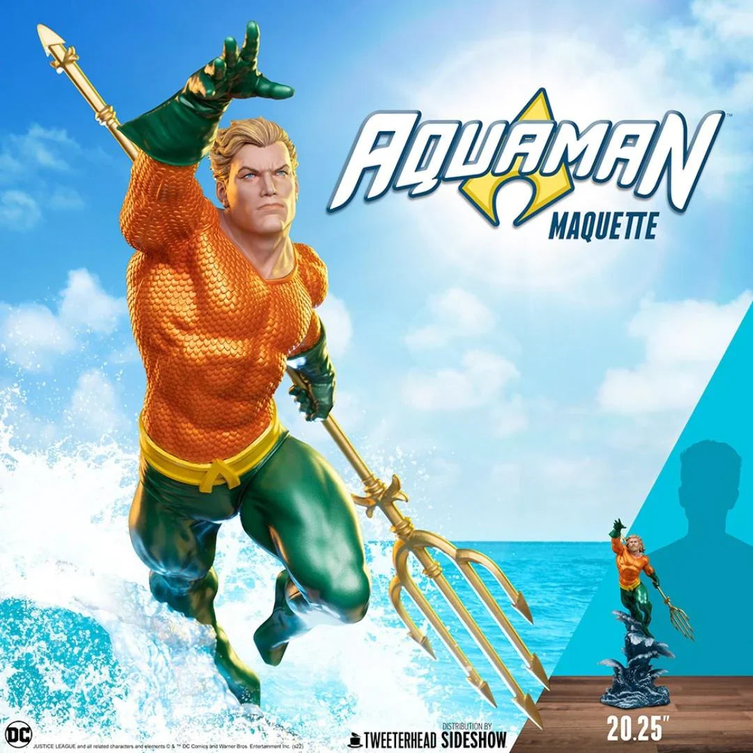 AQUAMAN Sechste Skala Maquette Von Tweeterhead