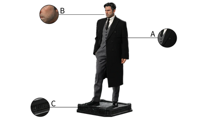 Bruce Wayne (Ben Affleck) 1/4 Skala Statue
