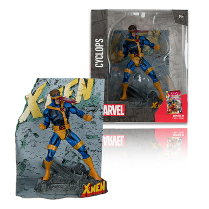 Cyclops (X-Men #1) Sammlerstück mit Szene von McFarlane