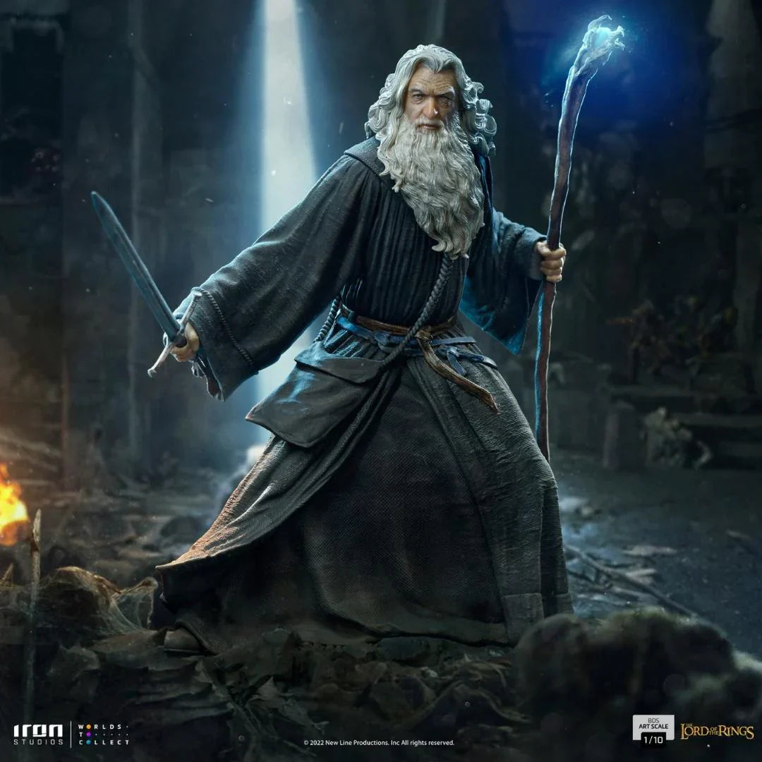 Gandalf Die Herr der Ringe Kunstskala 1/10 Statue von Iron Studio