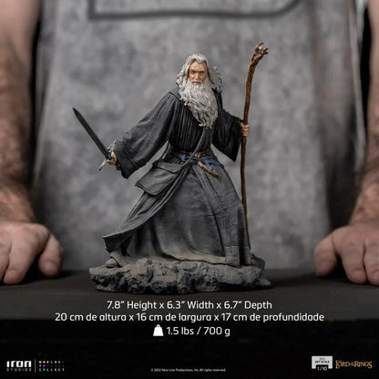 Gandalf Die Herr der Ringe Kunstskala 1/10 Statue von Iron Studio