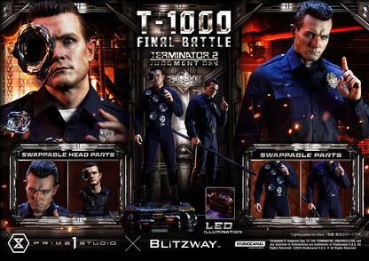 Terminator 2: Tag der Abrechnung T-1000 Final Battle DX Bonus Version Statue von Prime1 Studios