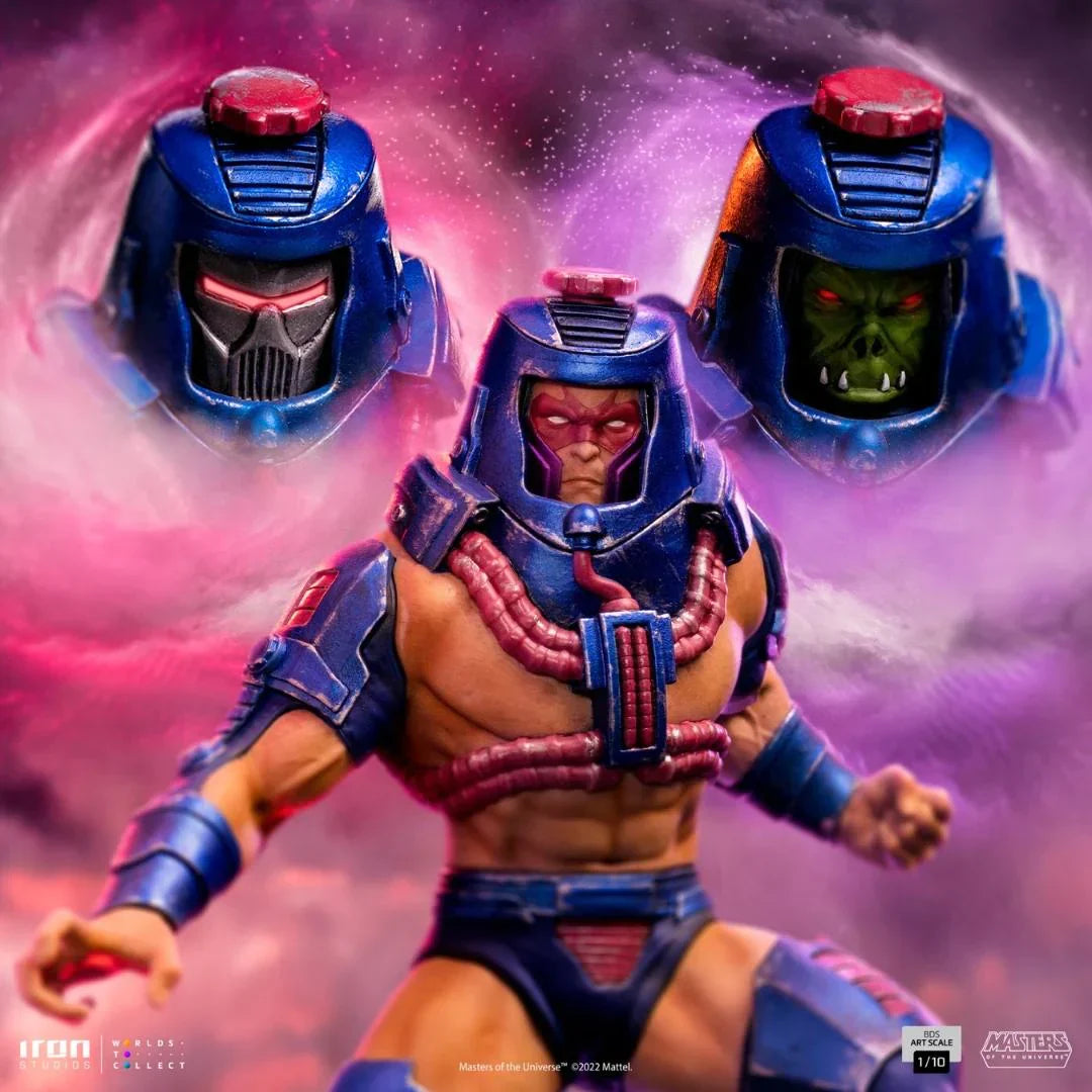 Man-E-Faces Meister des Universums Art Scale 1/10 Statue von Iron Studios