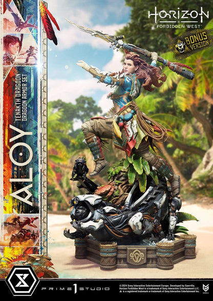 Horizon Zero Dawn Aloy Tenakth Dragoon-Rüstung Bonusversion von Prime 1 Studio