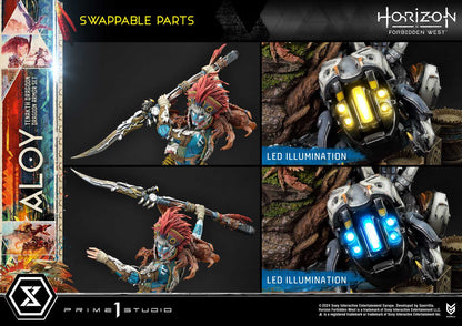 Horizon Zero Dawn Aloy Tenakth Dragoon-Rüstung Bonusversion von Prime 1 Studio