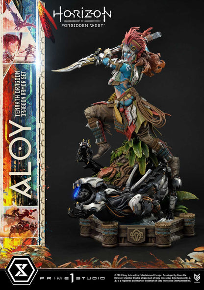 Horizon Zero Dawn Aloy Tenakth Dragoon-Rüstung Bonusversion von Prime 1 Studio