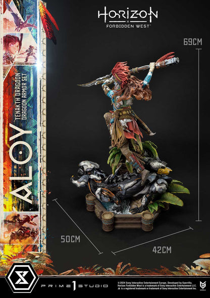 Horizon Zero Dawn Aloy Tenakth Dragoon-Rüstung Bonusversion von Prime 1 Studio