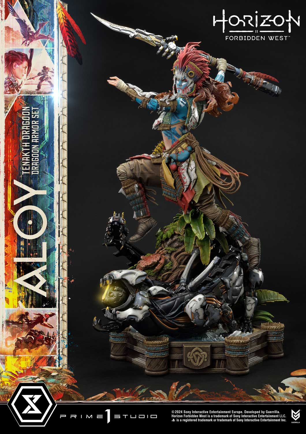 Horizon Zero Dawn Aloy Tenakth Dragoon-Rüstung Bonusversion von Prime 1 Studio