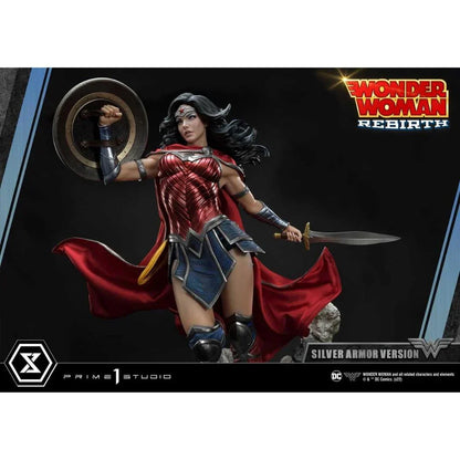 Wonder Woman Rebirth Silber Rüstung Version Statue von Prime 1 Studio