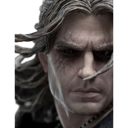 Die Witcher Geralt Die Weiße Wolf Statue von Weta