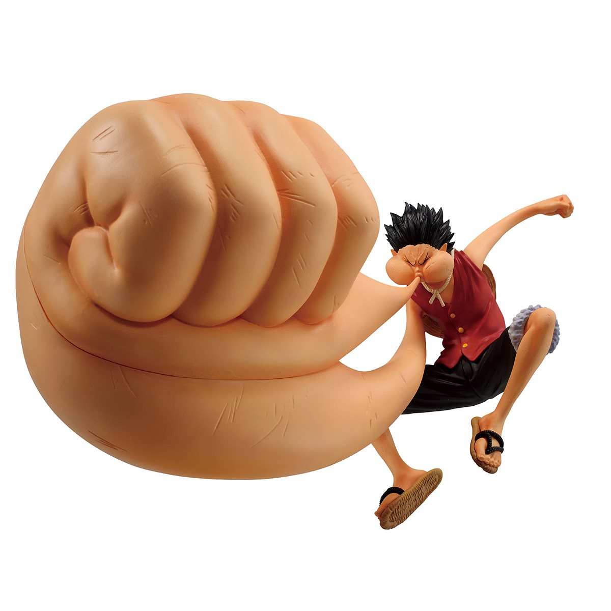 One Piece Monkey D. Luffy Gear 3 Straße zum König der Piraten Masterlise Ichibansho Statue