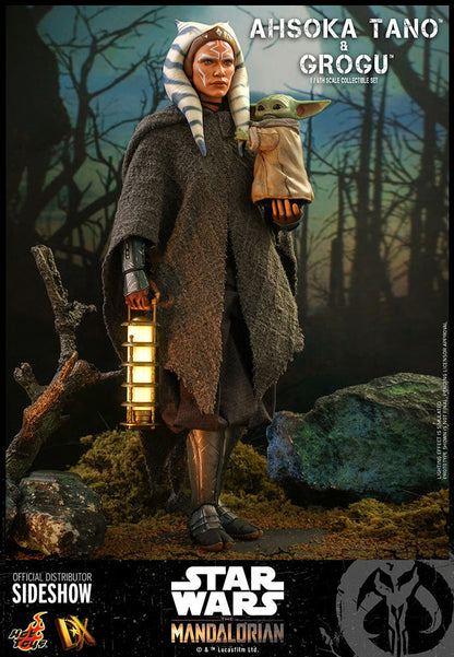 Star Wars: The Mandalorian Ahsoka Tano und Grogu Set von Hot Toys