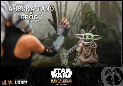 Star Wars: The Mandalorian Ahsoka Tano und Grogu Set von Hot Toys