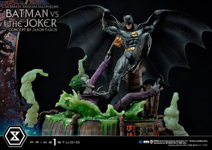 BATMAN GEGEN DEN JOKER (DELUXE VERSION) 1:3 Maßstab Statue von Prime 1 Studio