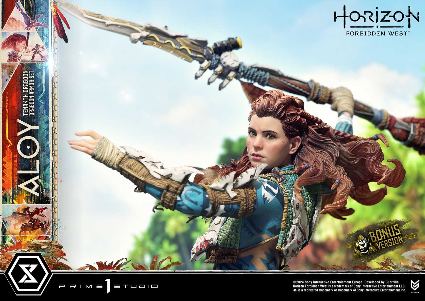 Horizon Zero Dawn Aloy Tenakth Dragoon-Rüstung Bonusversion von Prime 1 Studio
