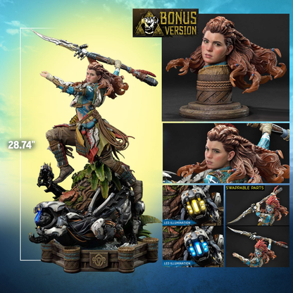 Horizon Zero Dawn Aloy Tenakth Dragoon-Rüstung Bonusversion von Prime 1 Studio