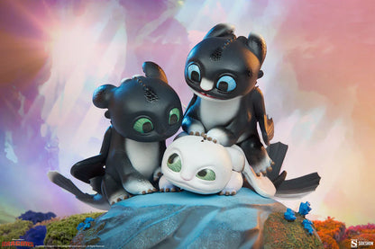 Dart, Pouncer und Ruffrunner Statue von Sideshow