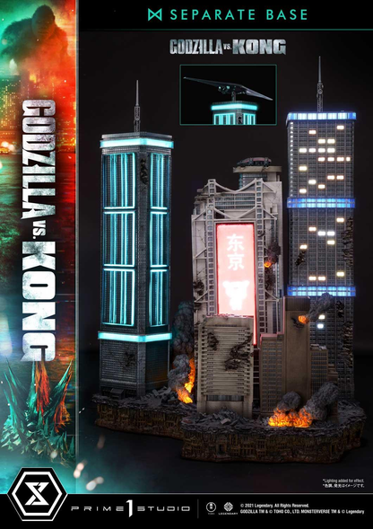 Godzilla vs Kong Finale Schlacht Statue von Prime1 Studio