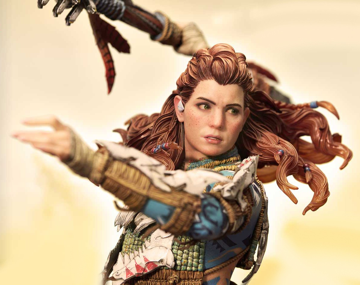 Horizon Zero Dawn Aloy Tenakth Dragoon-Rüstung Bonusversion von Prime 1 Studio
