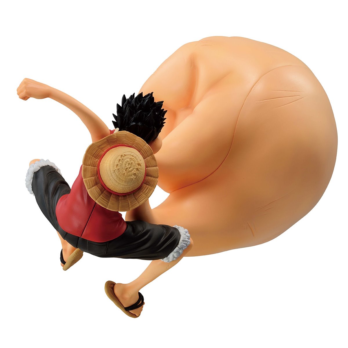 One Piece Monkey D. Luffy Gear 3 Straße zum König der Piraten Masterlise Ichibansho Statue