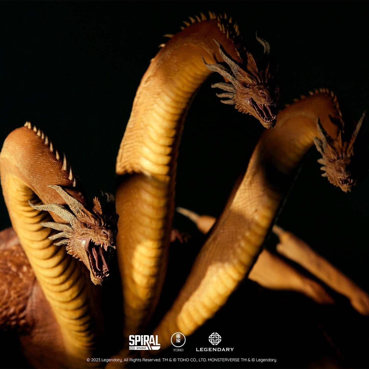König Ghidorah (2019) Titanen des Monsterverse Statue von Spiral Studio