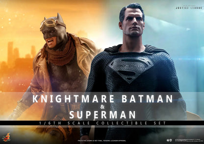 KNIGHTMARE BATMAN UND SUPERMAN Sechster Maßstab Figuren Set von Hot Toys