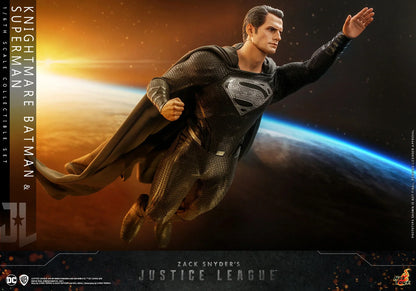 KNIGHTMARE BATMAN UND SUPERMAN Sechster Maßstab Figuren Set von Hot Toys