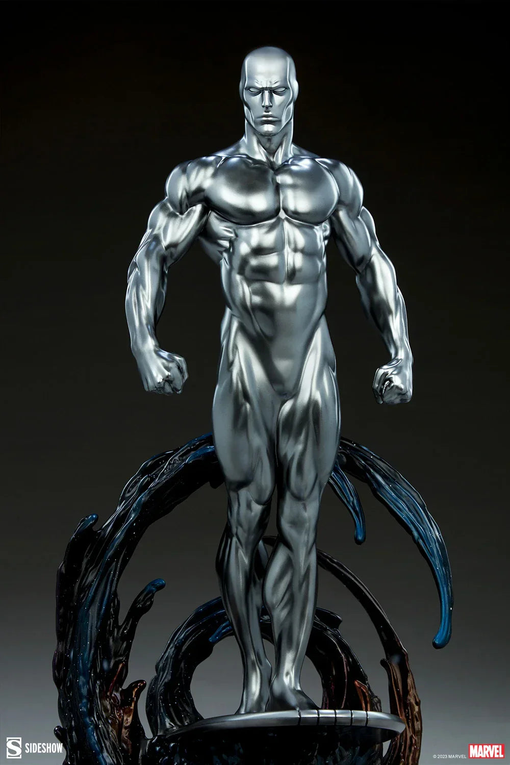Silberner Surfer Maquette von Sideshow Collectibles