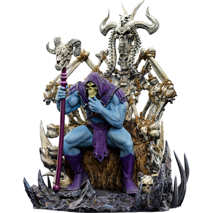 Skeletor Auf dem Thron von Iron Studios