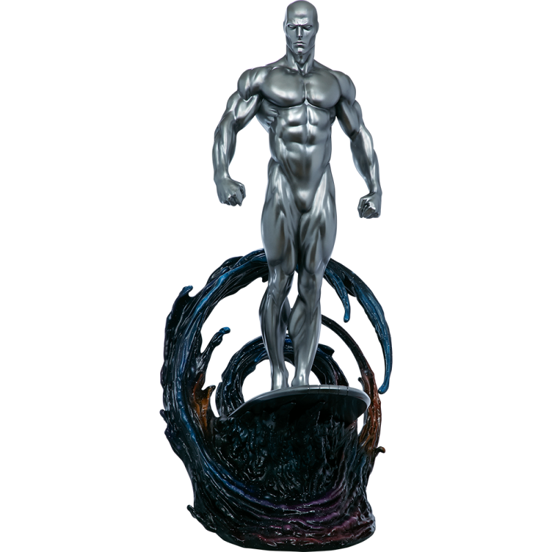 Silberner Surfer Maquette von Sideshow Collectibles